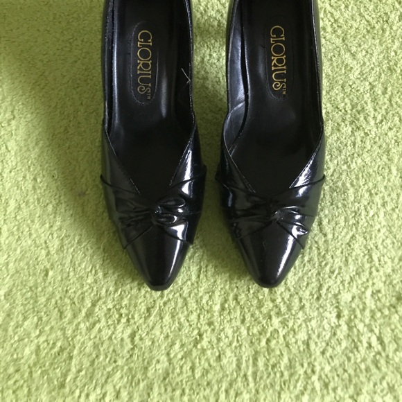 GLORIUS made in Brazil Women’s Patent Leather Black Heels Size 6 - Picture 11 of 14